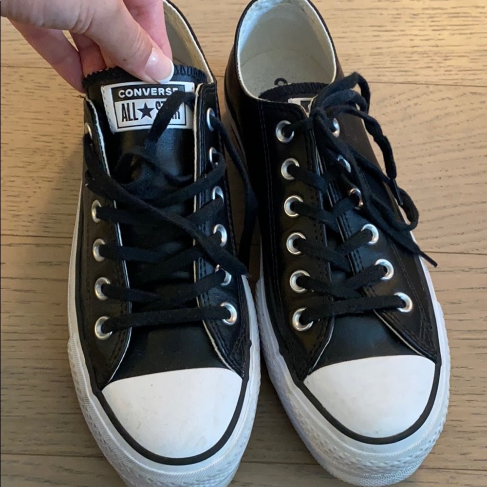 LEATHER PLATFORM CHUCK TAYLOR ALL STAR